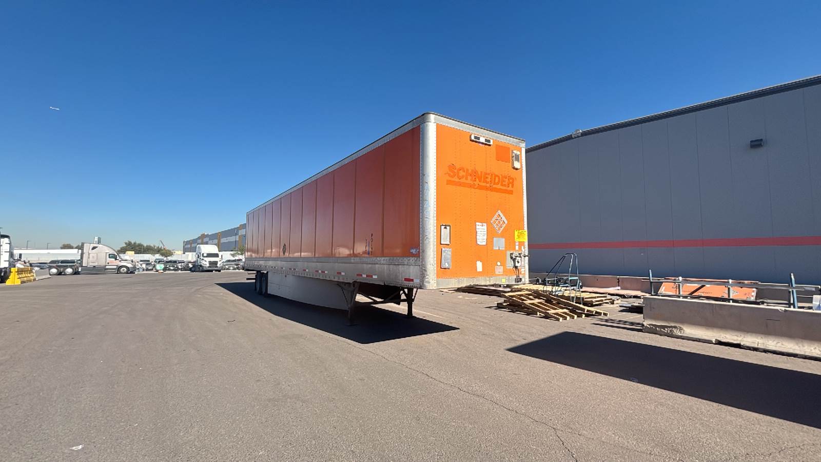 2015 Wabash dry van trailer
