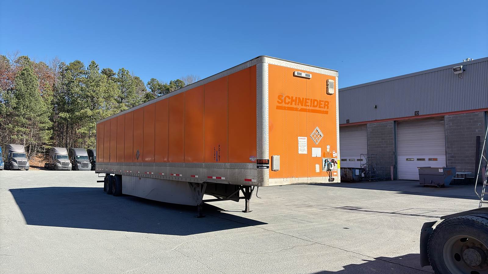 2015 Wabash dry van trailer