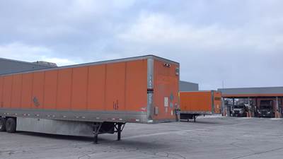 Wabash 53 ft Dry Van Trailer - Swing Door, Spring Suspension, HAVCO Composite Floor
