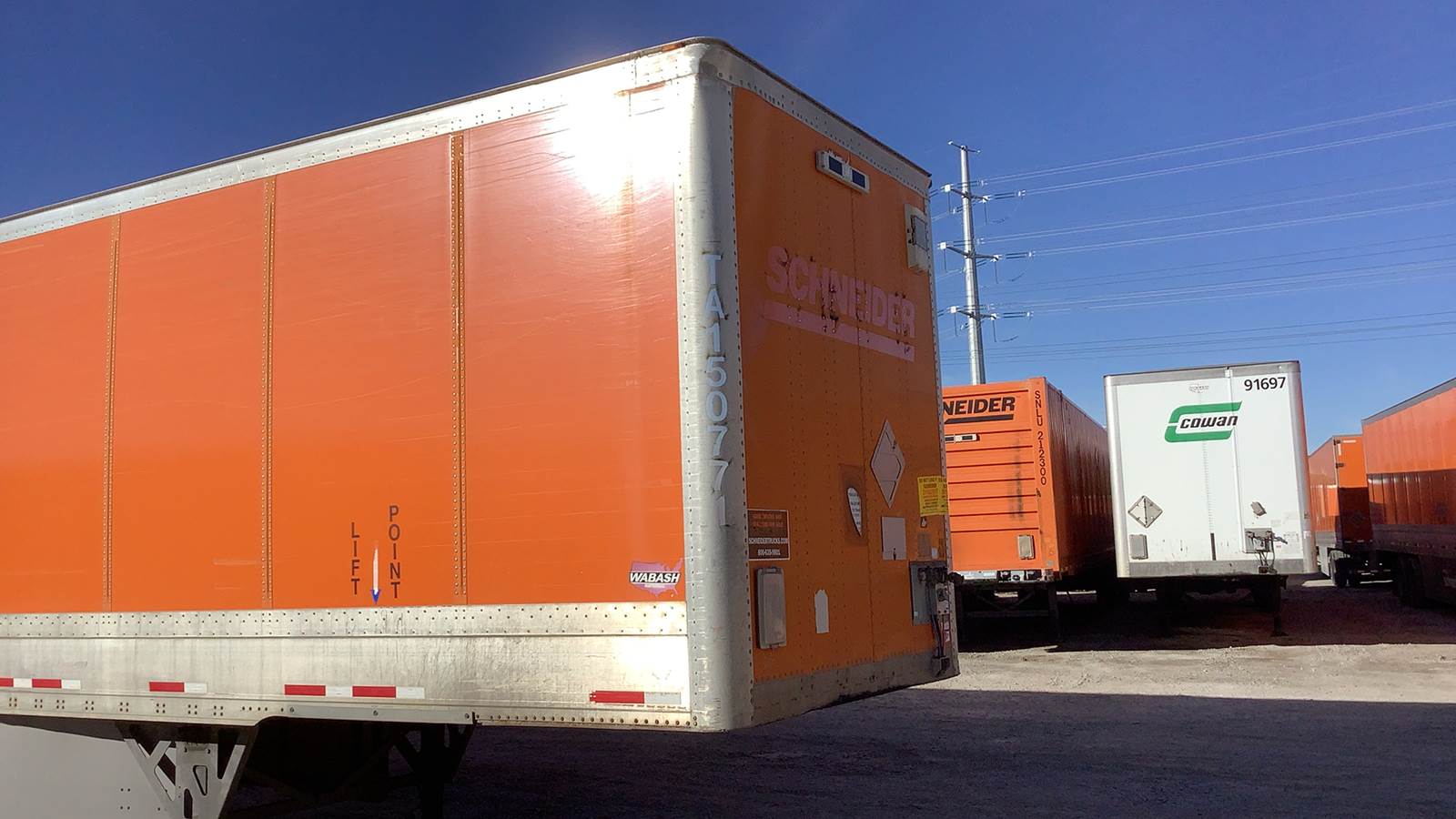 2015 Wabash dry van trailer