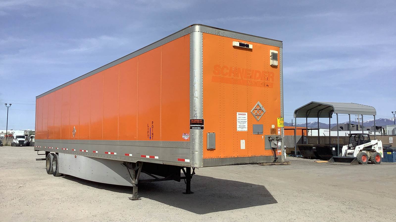 2014 Wabash dry van trailer