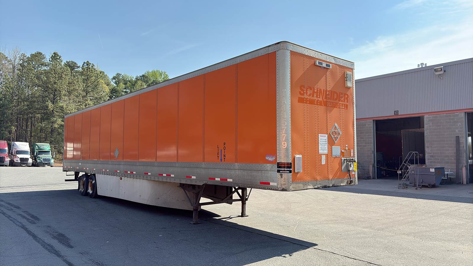 2014 Wabash dry van trailer