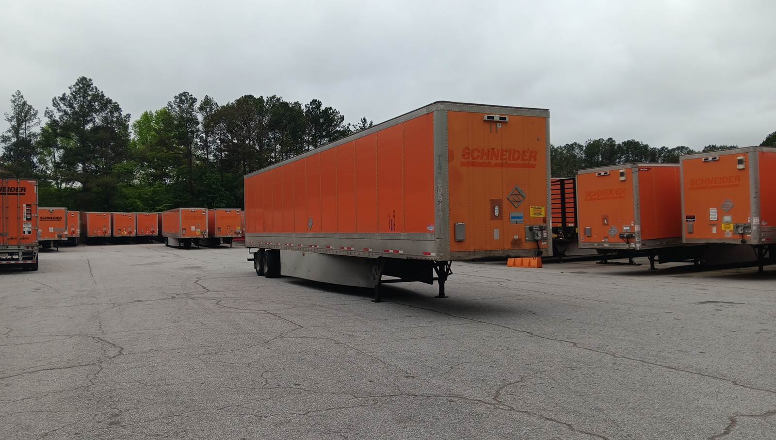 2015 Wabash dry van trailer