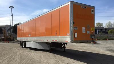 Wabash 53 ft Dry Van Trailer - Swing Door, Spring Suspension, HAVCO Composite Floor