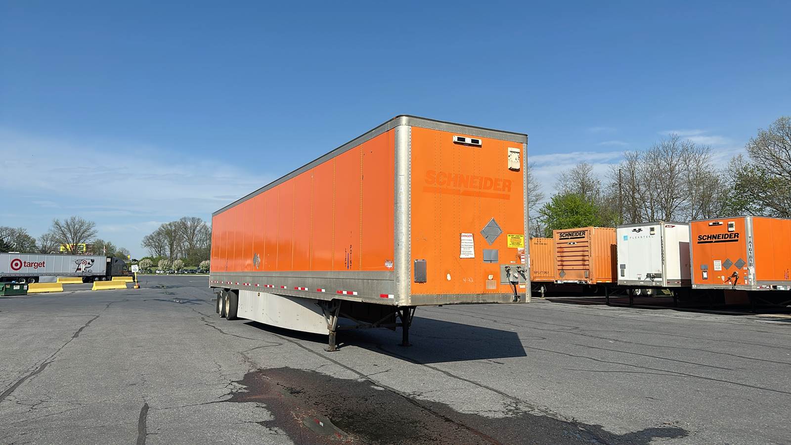 2015 Wabash dry van trailer