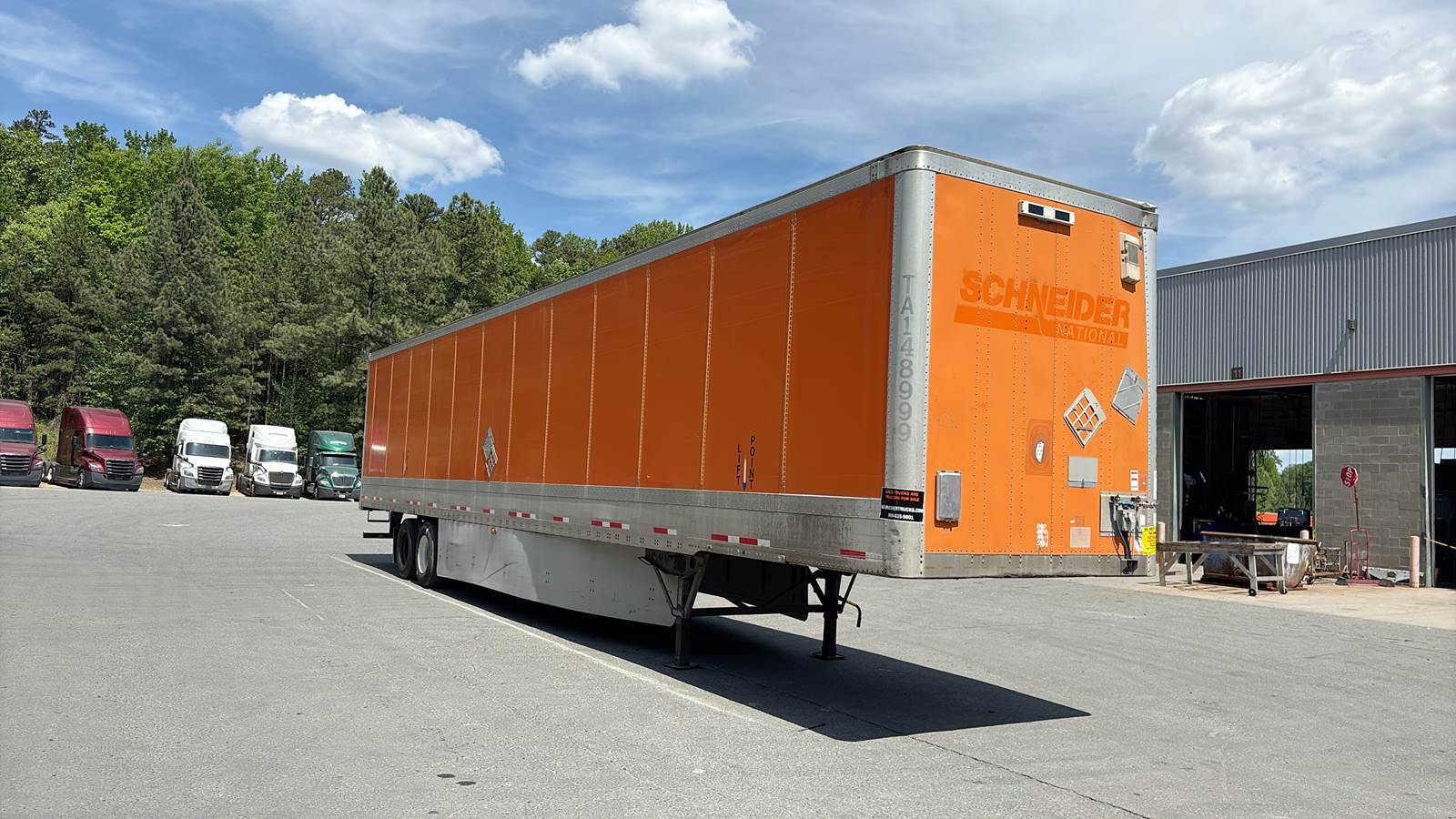 2015 Wabash dry van trailer