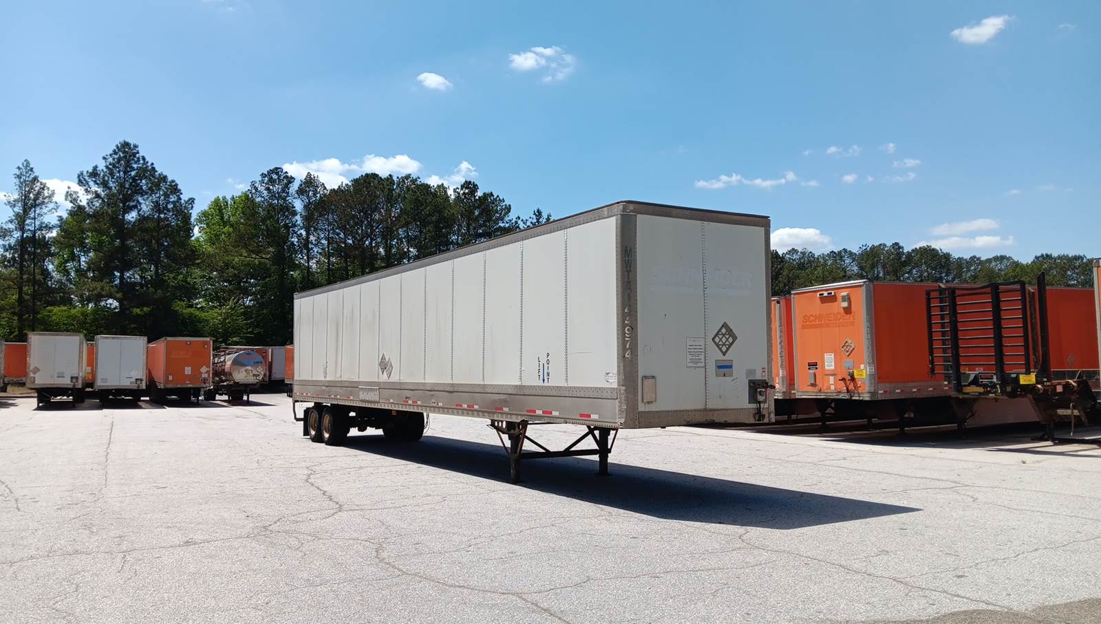 2014 Wabash dry van trailer