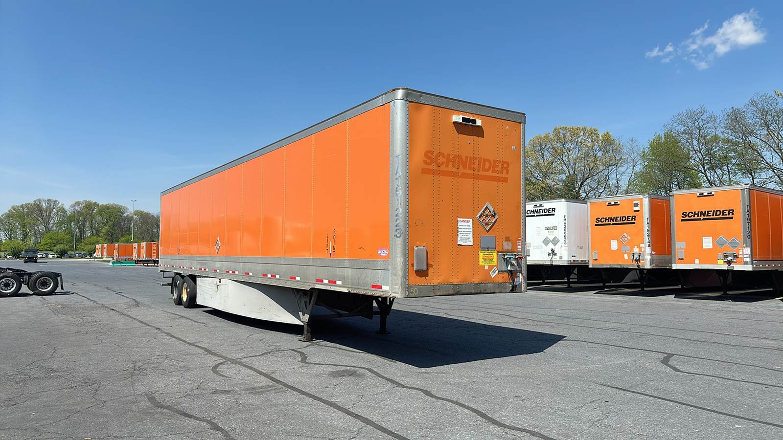 2015 Wabash dry van trailer