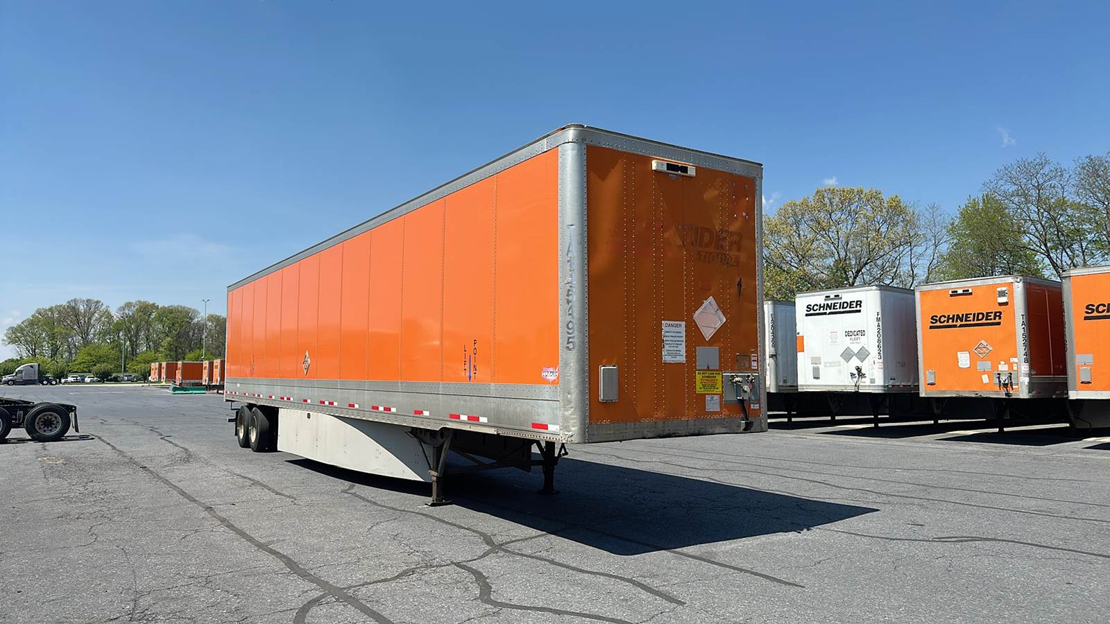 2014 Wabash dry van trailer