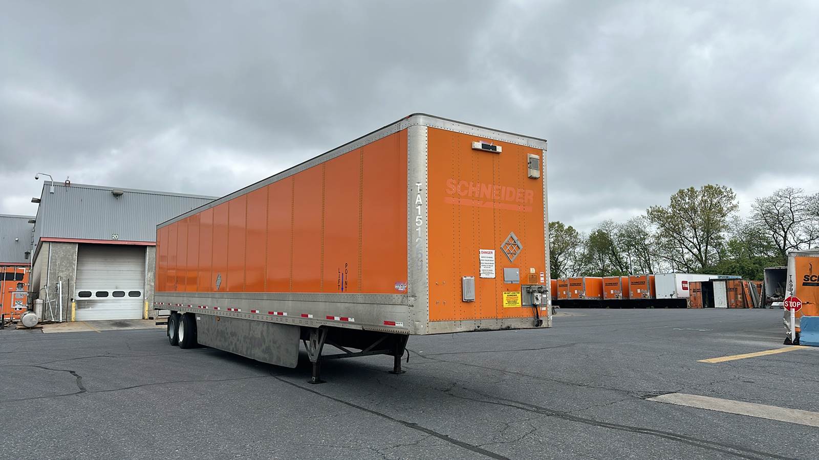 2015 Wabash dry van trailer