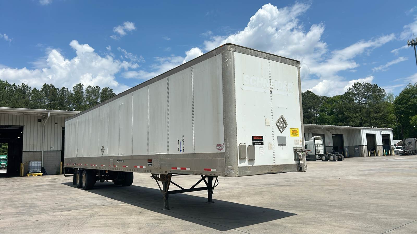 2014 Wabash dry van trailer