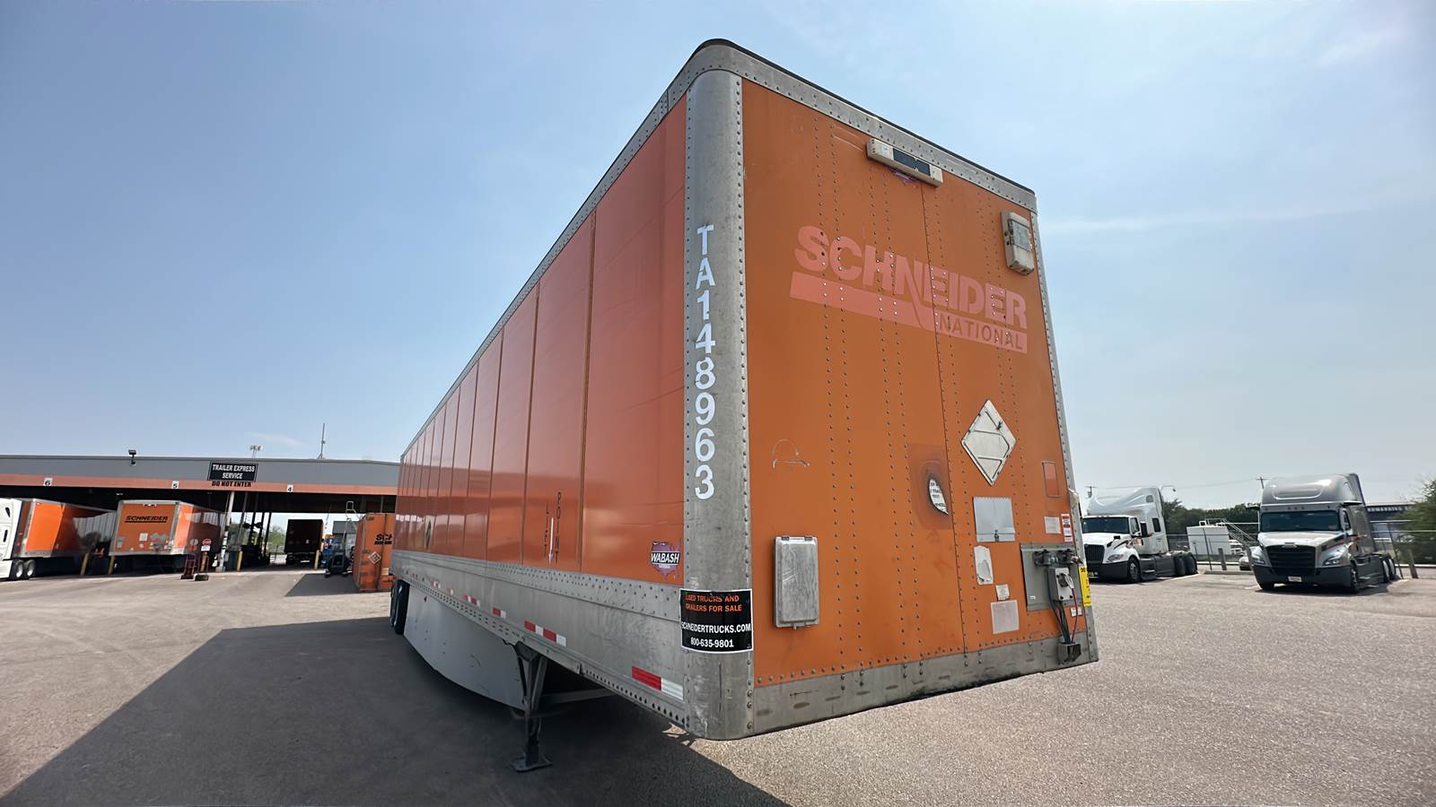 2015 Wabash dry van trailer