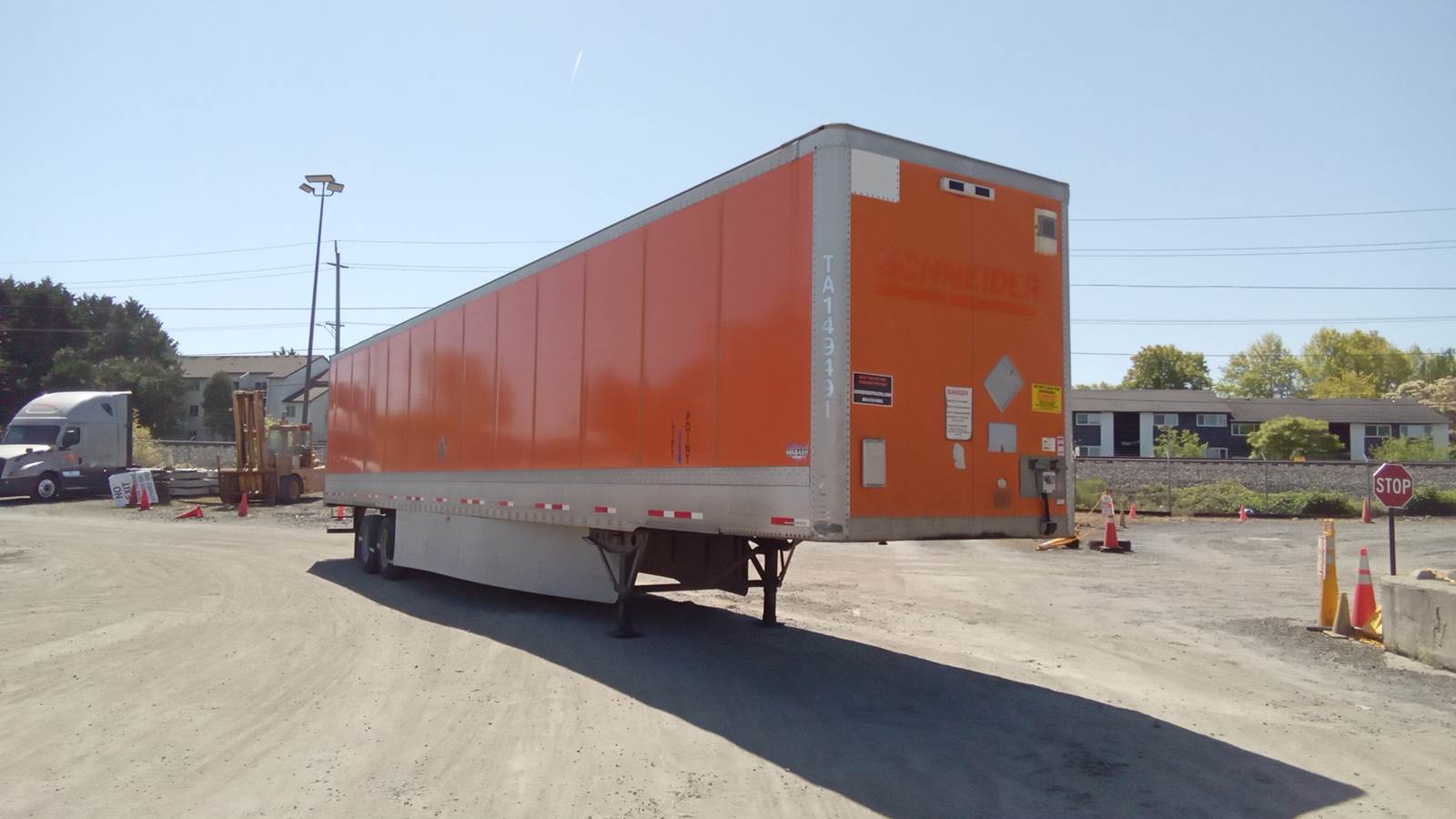 2015 Wabash dry van trailer