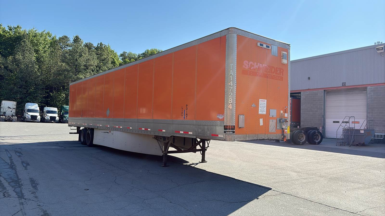 2014 Wabash dry van trailer
