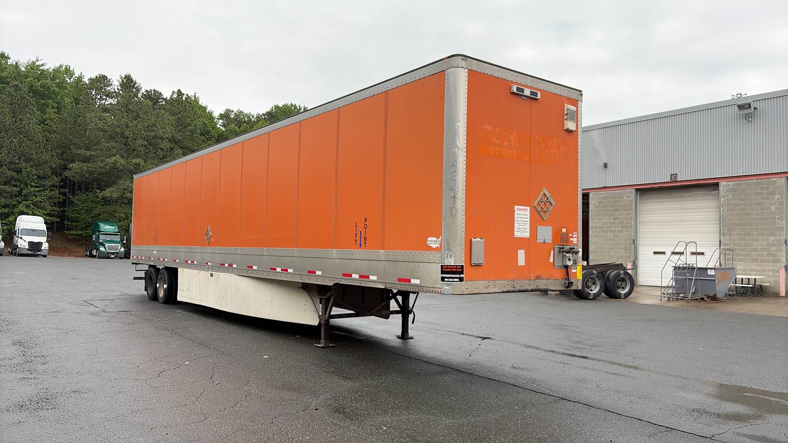 2014 Wabash dry van trailer