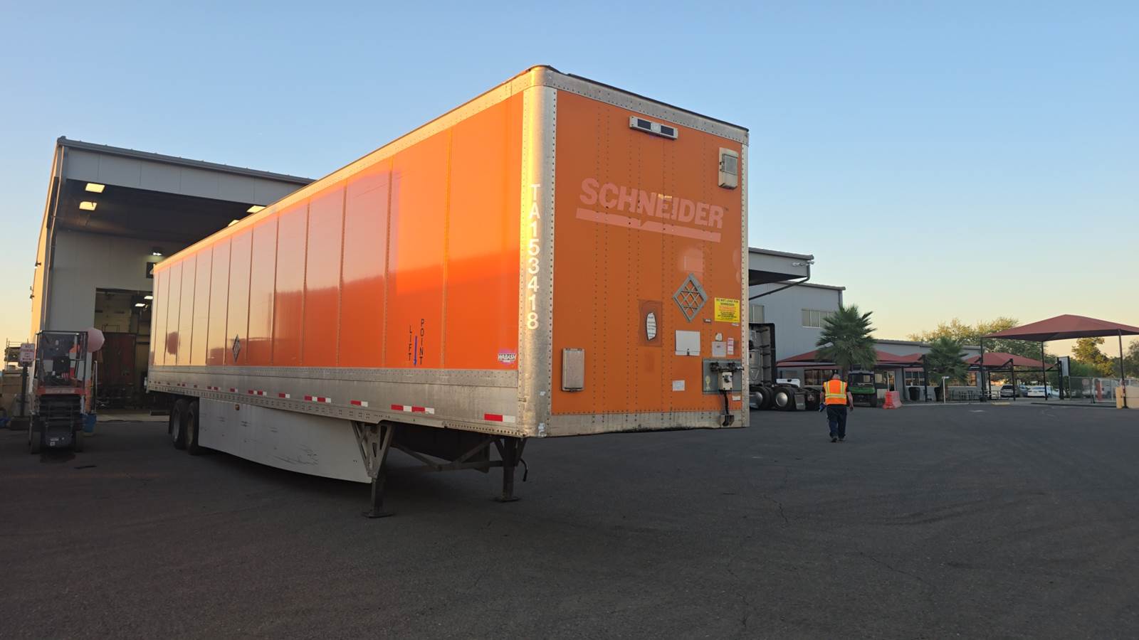 2015 Wabash dry van trailer