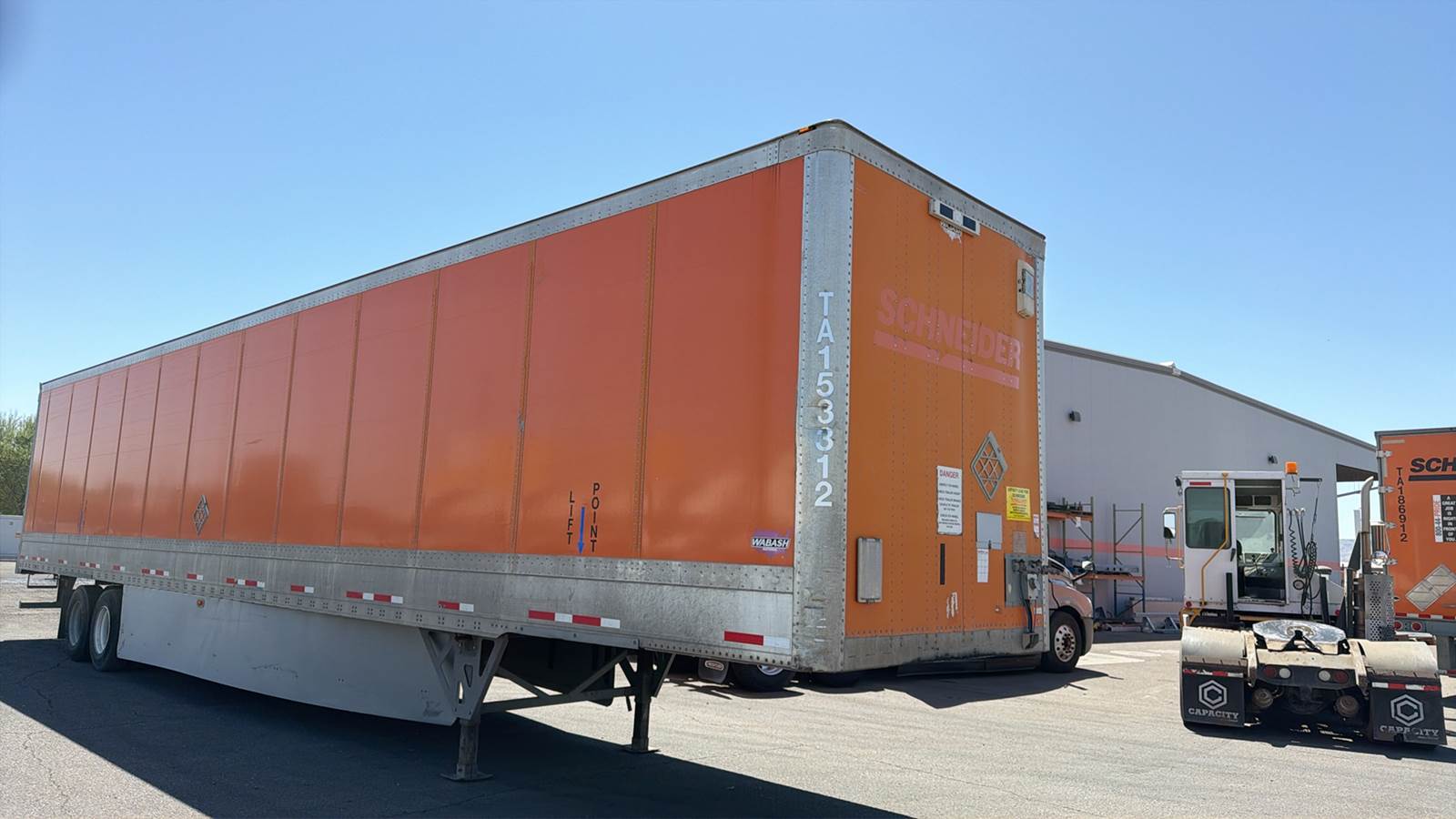 2015 Wabash dry van trailer