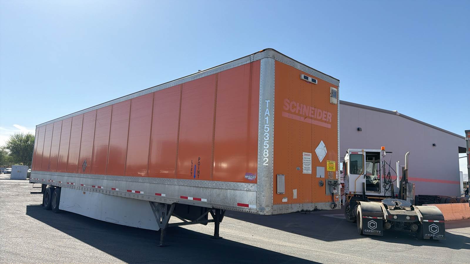 2015 Wabash dry van trailer