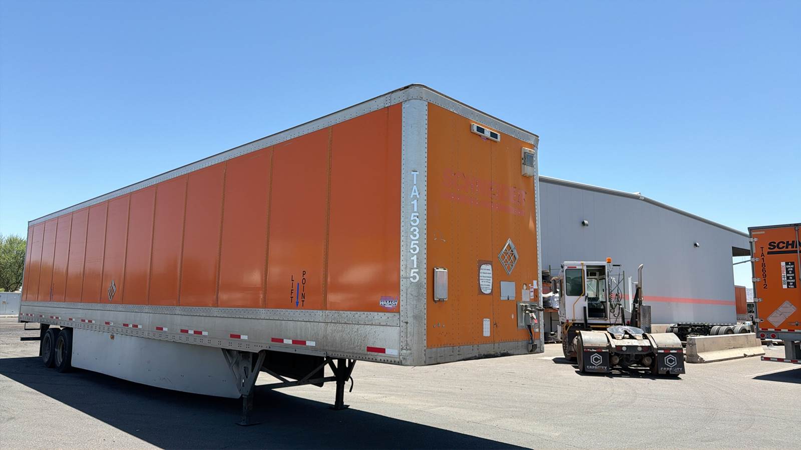 2015 Wabash dry van trailer