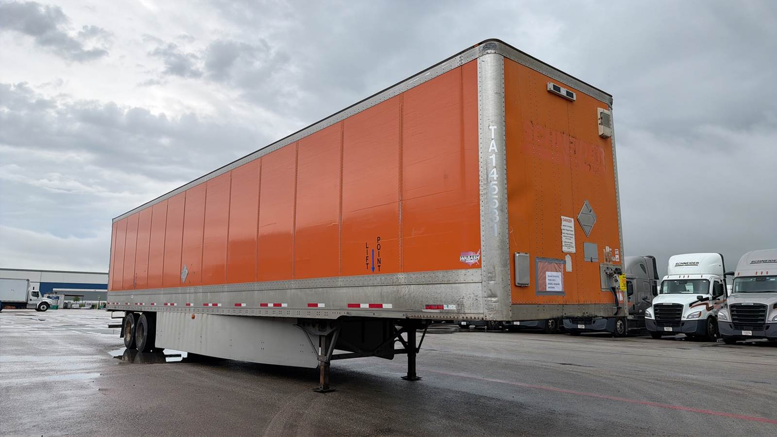 2014 Wabash dry van trailer