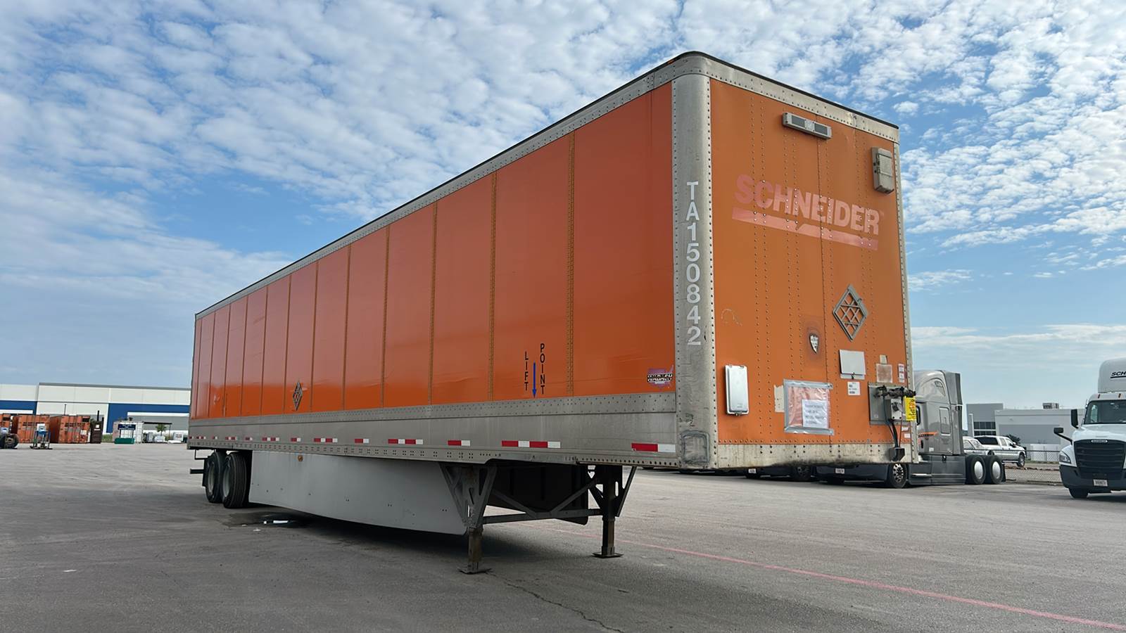 2015 Wabash dry van trailer