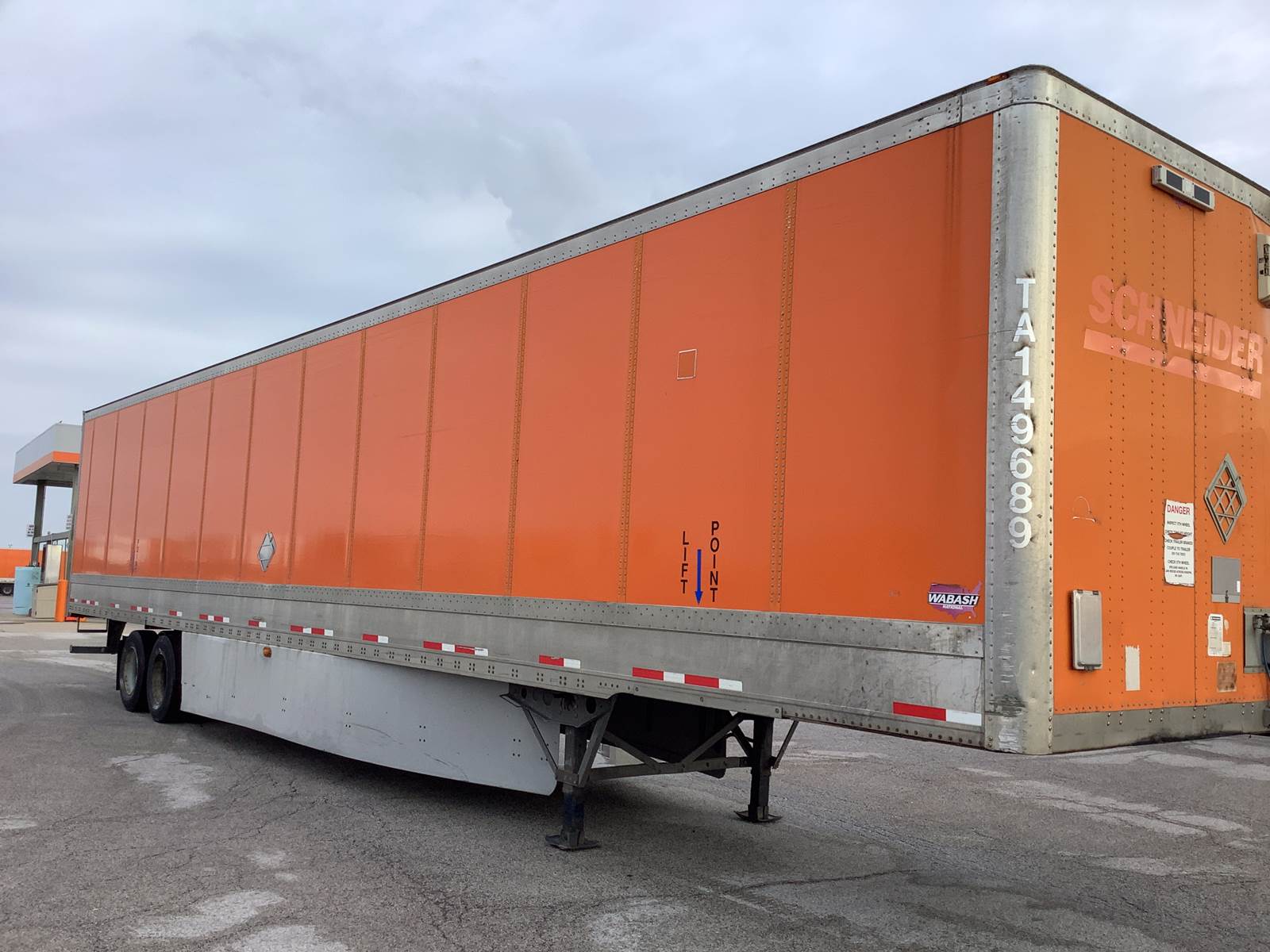 2015 Wabash dry van trailer
