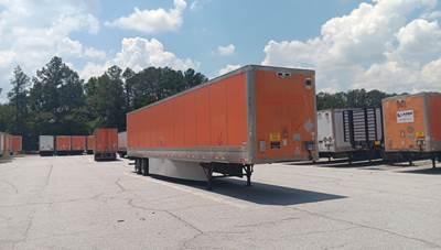 Wabash 53 ft Dry Van Trailer - Swing Door, Spring Suspension, HAVCO Composite Floor