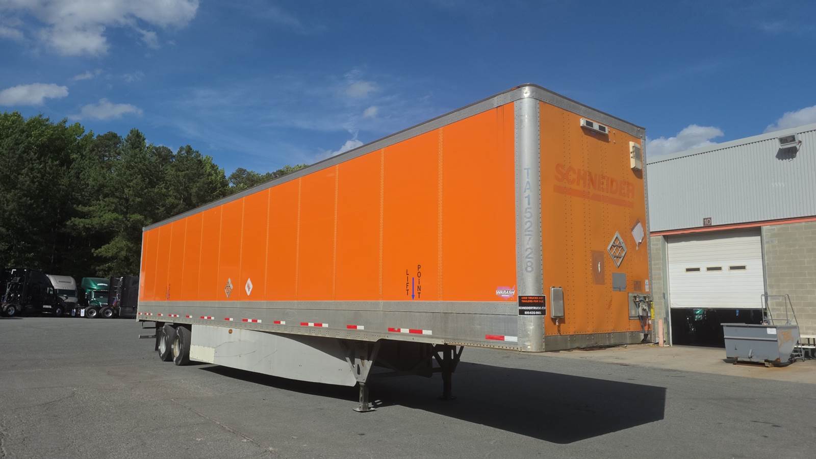 2015 Wabash dry van trailer
