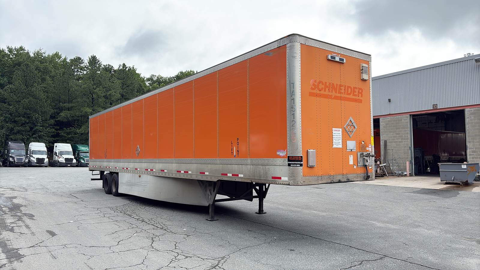 2015 Wabash dry van trailer