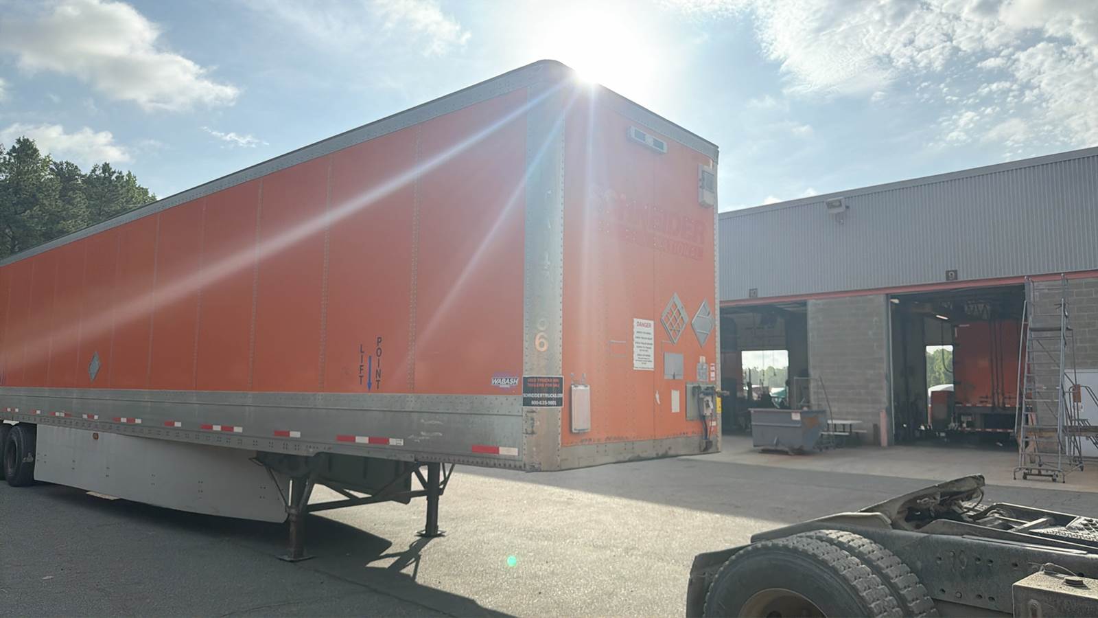 2014 Wabash dry van trailer