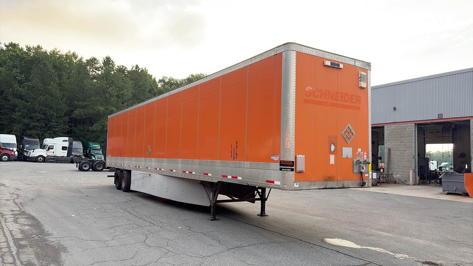 2015 Wabash dry van trailer