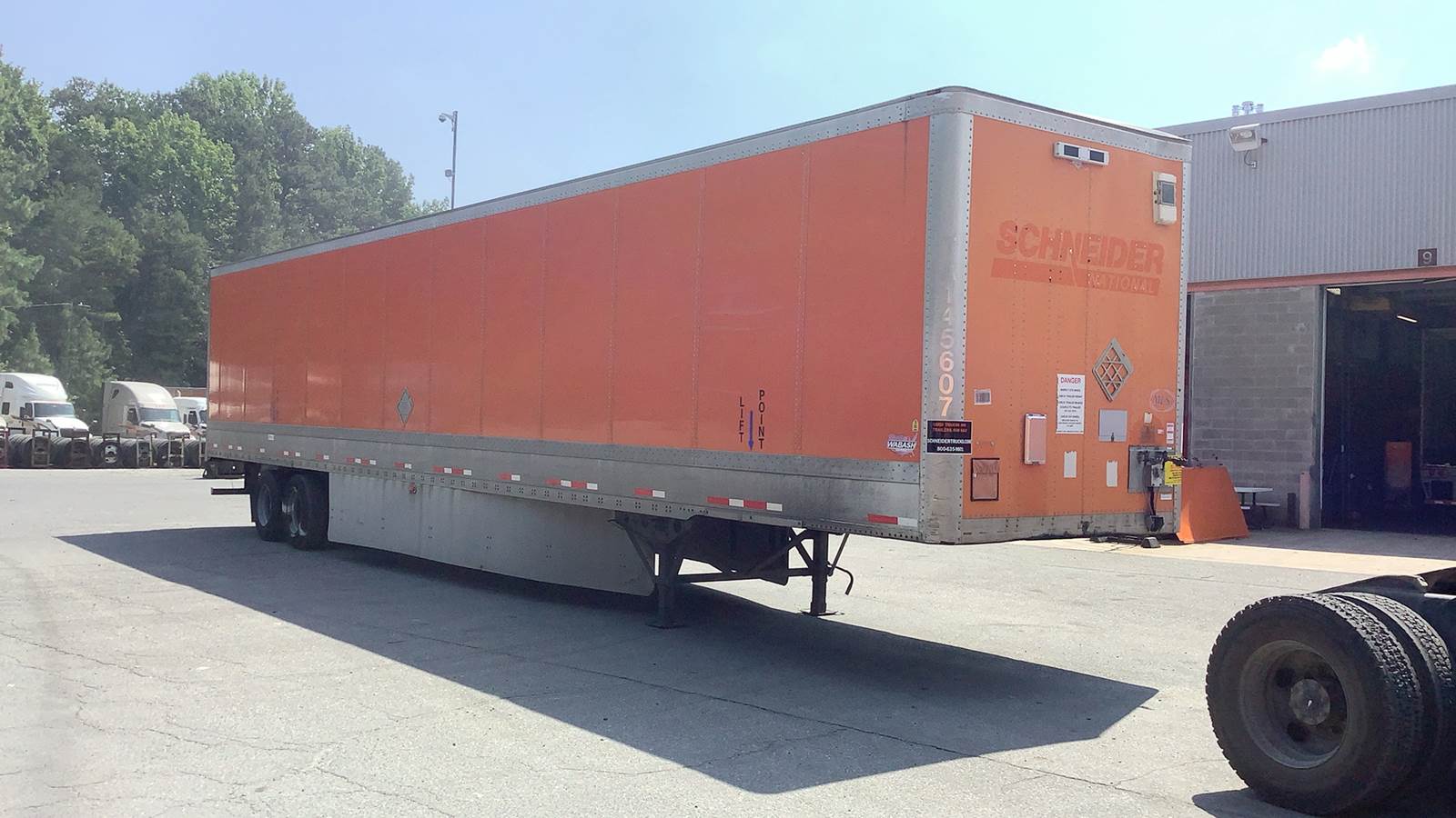 2014 Wabash dry van trailer