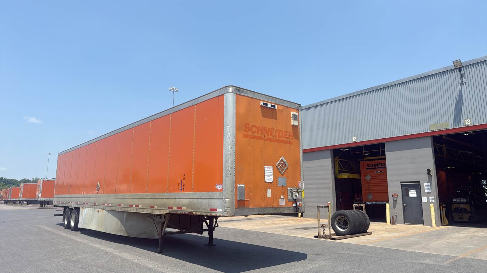 2015 Wabash dry van trailer