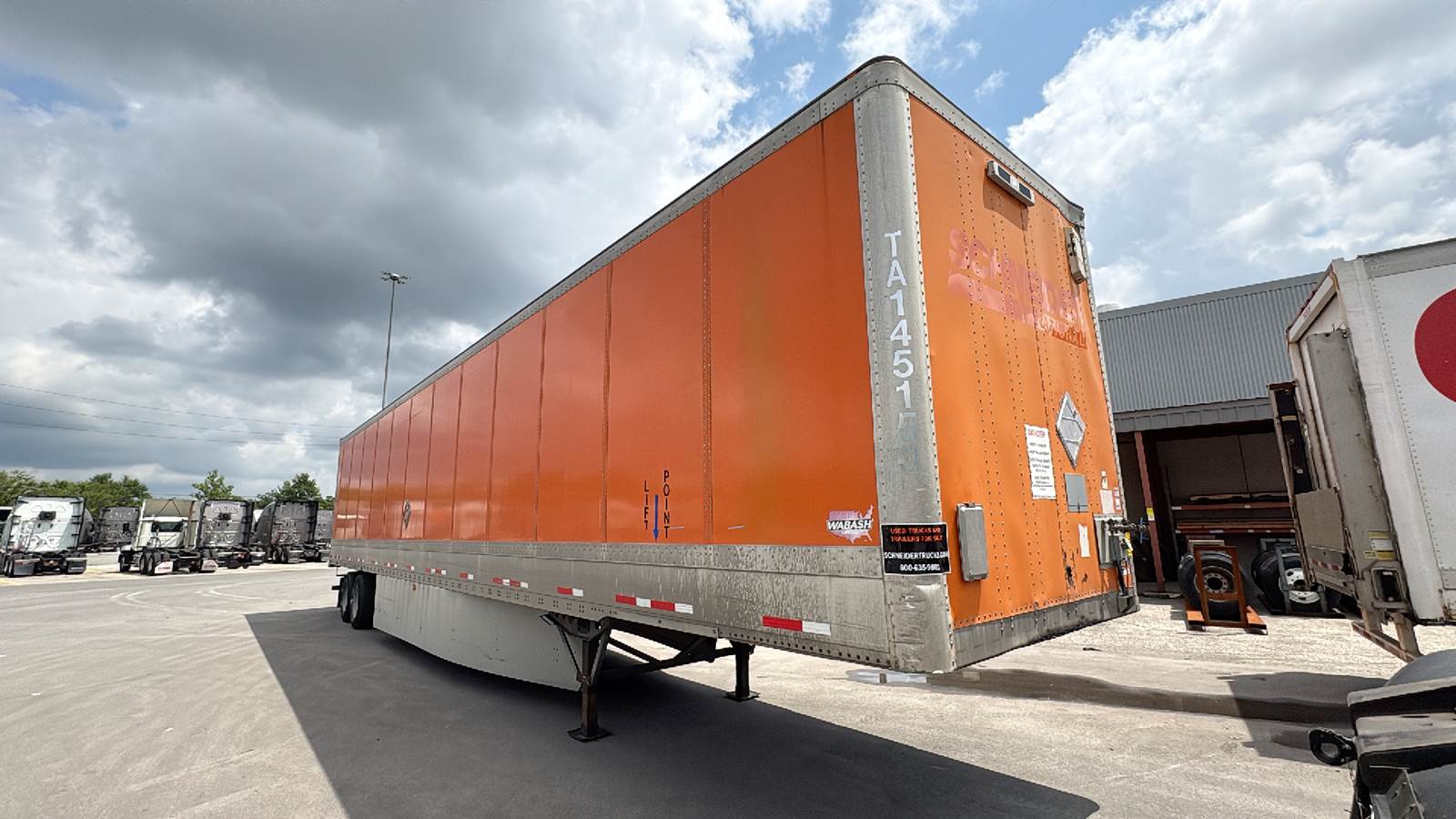 2014 Wabash dry van trailer