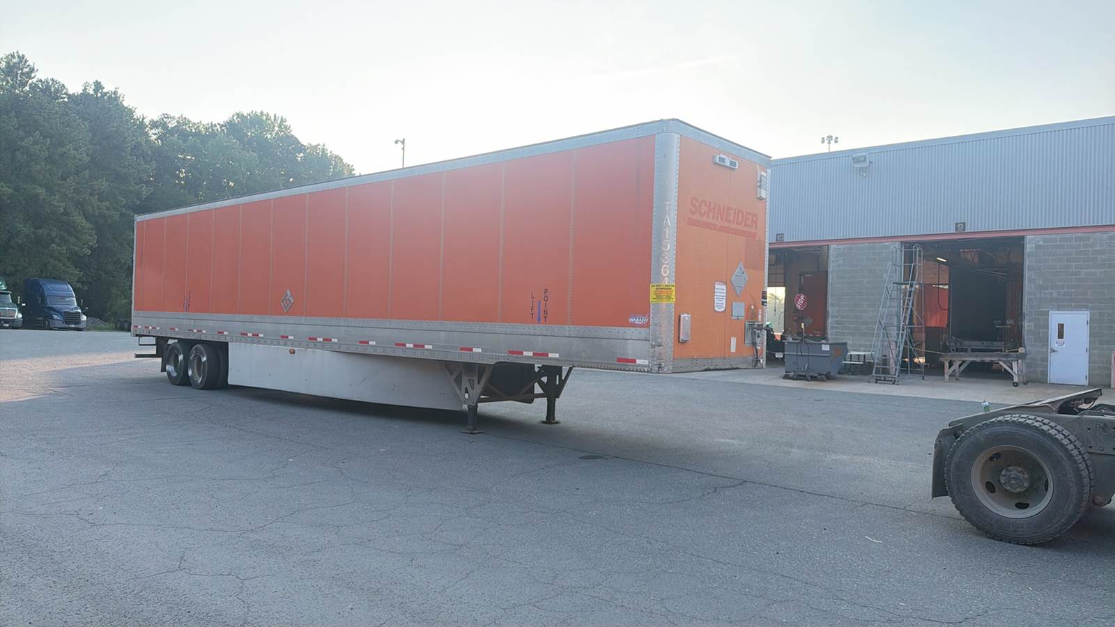 2015 Wabash dry van trailer