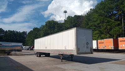 Wabash 53 ft Dry Van Trailer - Swing Door, Spring Suspension, HAVCO Composite Floor