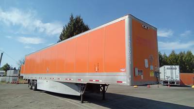 Wabash 53 ft Dry Van Trailer - Swing Door, Spring Suspension, HAVCO Composite Floor