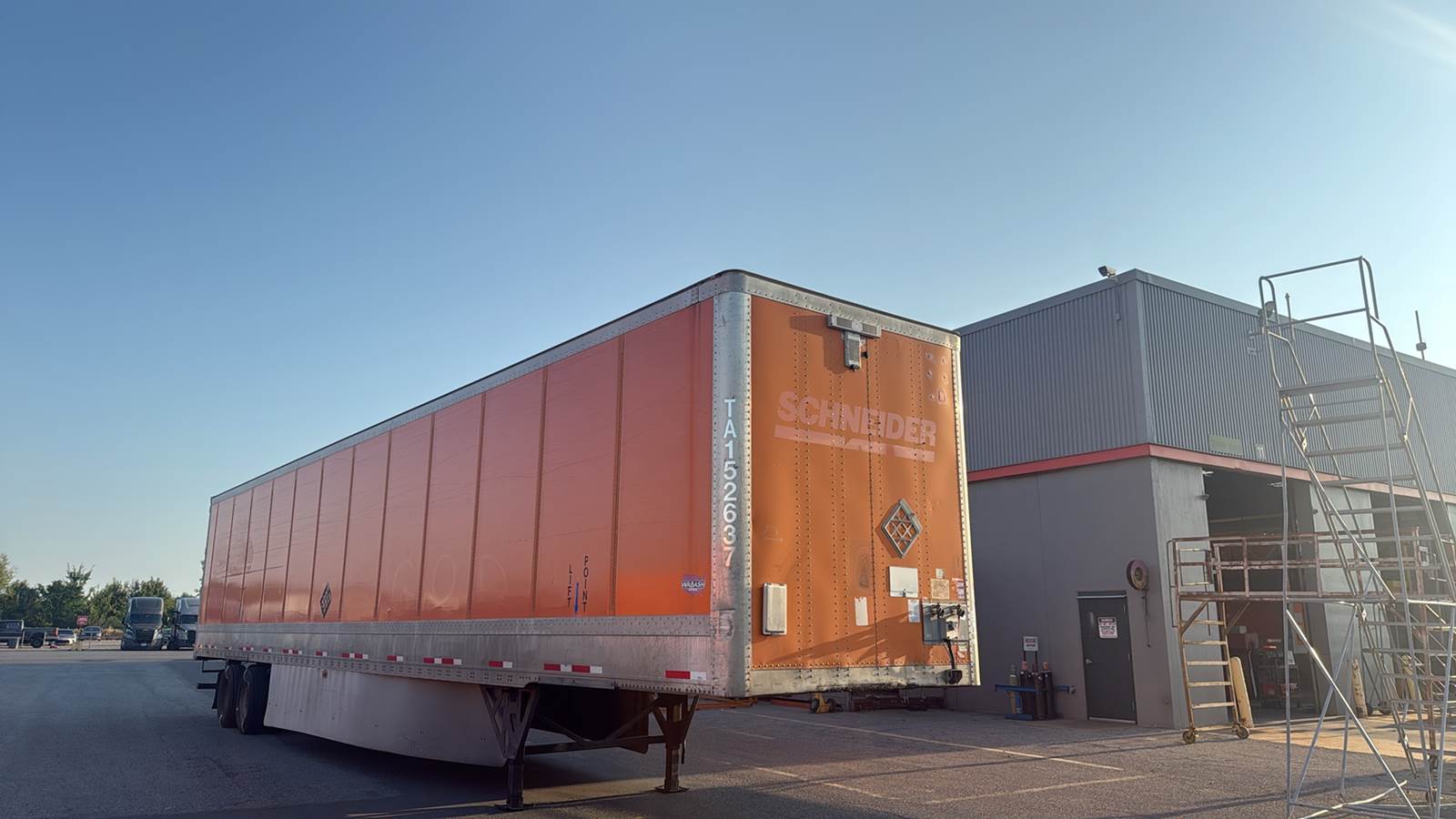 2015 Wabash dry van trailer
