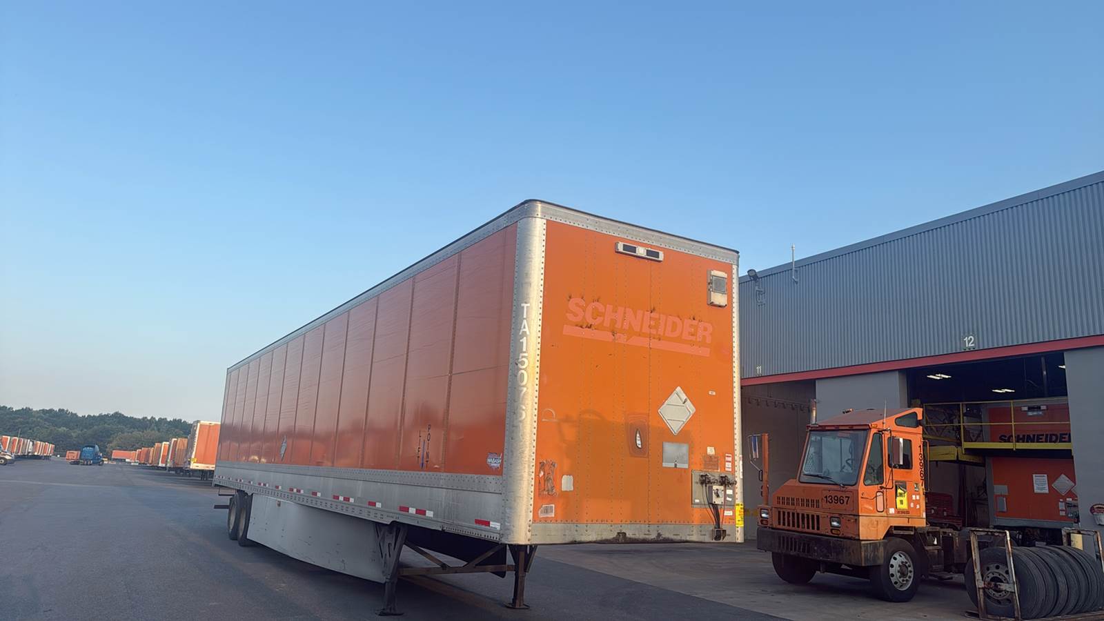 2015 Wabash dry van trailer