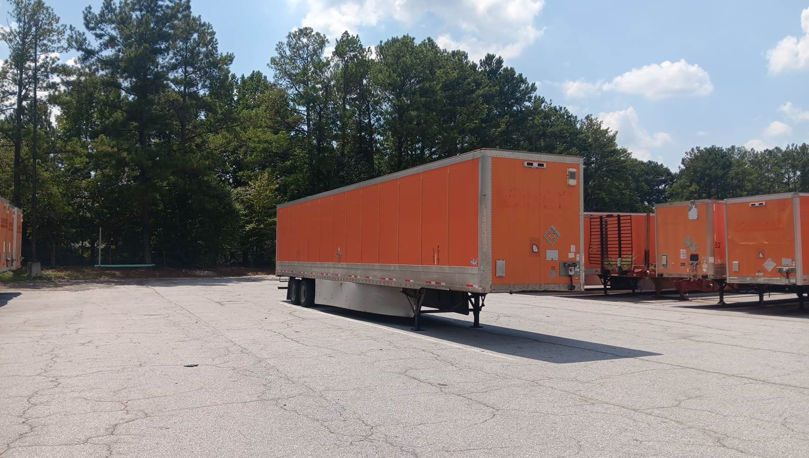2015 Wabash dry van trailer