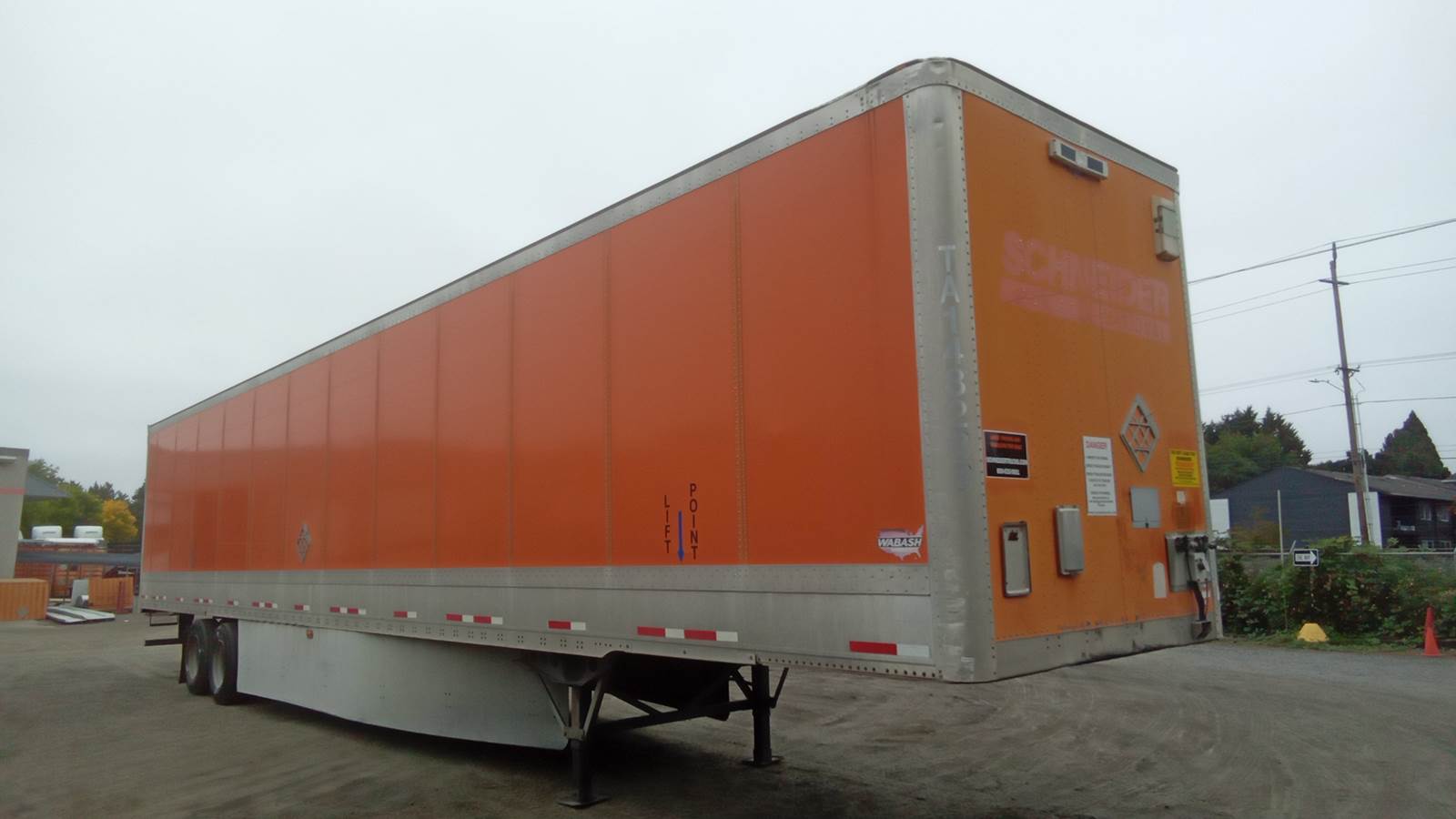 2015 Wabash dry van trailer