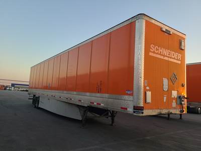 Wabash 53 ft Dry Van Trailer - Swing Door, Spring Suspension, HAVCO Composite Floor