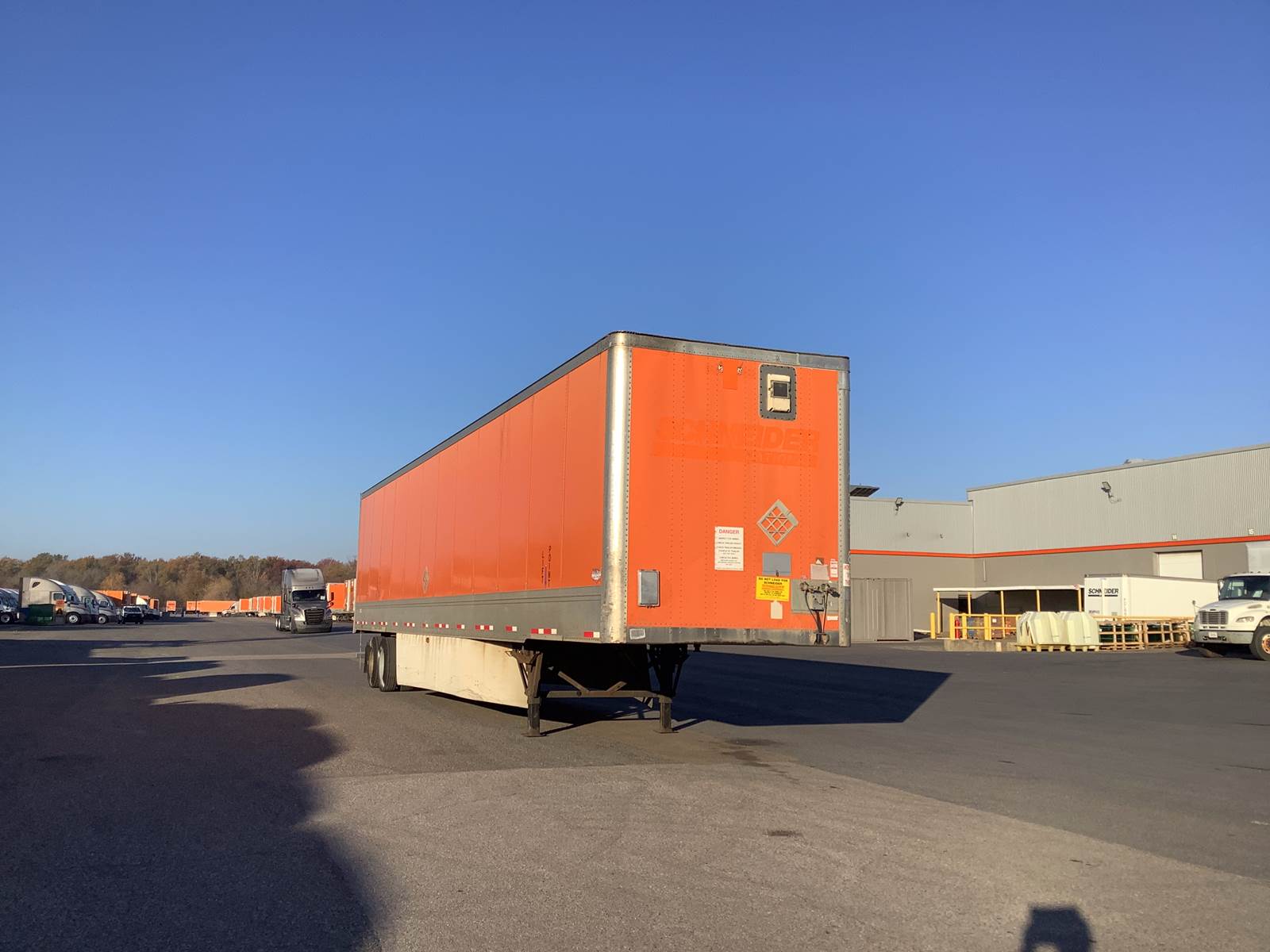 2012 Wabash 53 ft Dry Van Trailer Swing Door, Spring For Sale West