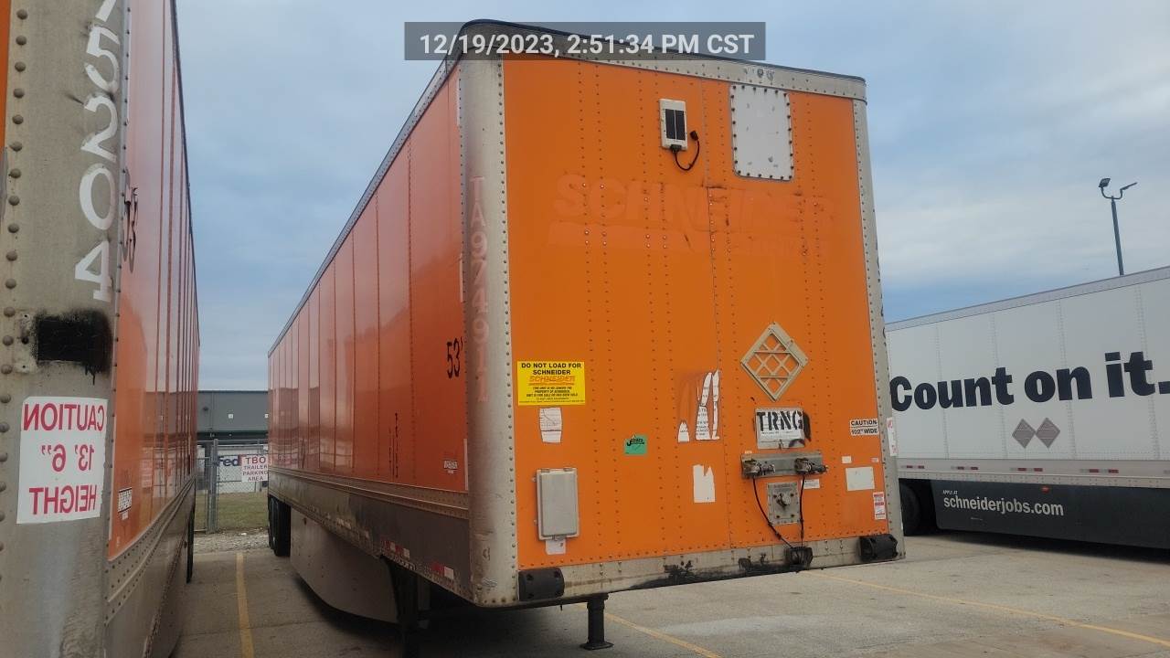 2006 Wabash 53 ft Storage Trailer Swing Door For Sale Green Bay, WI