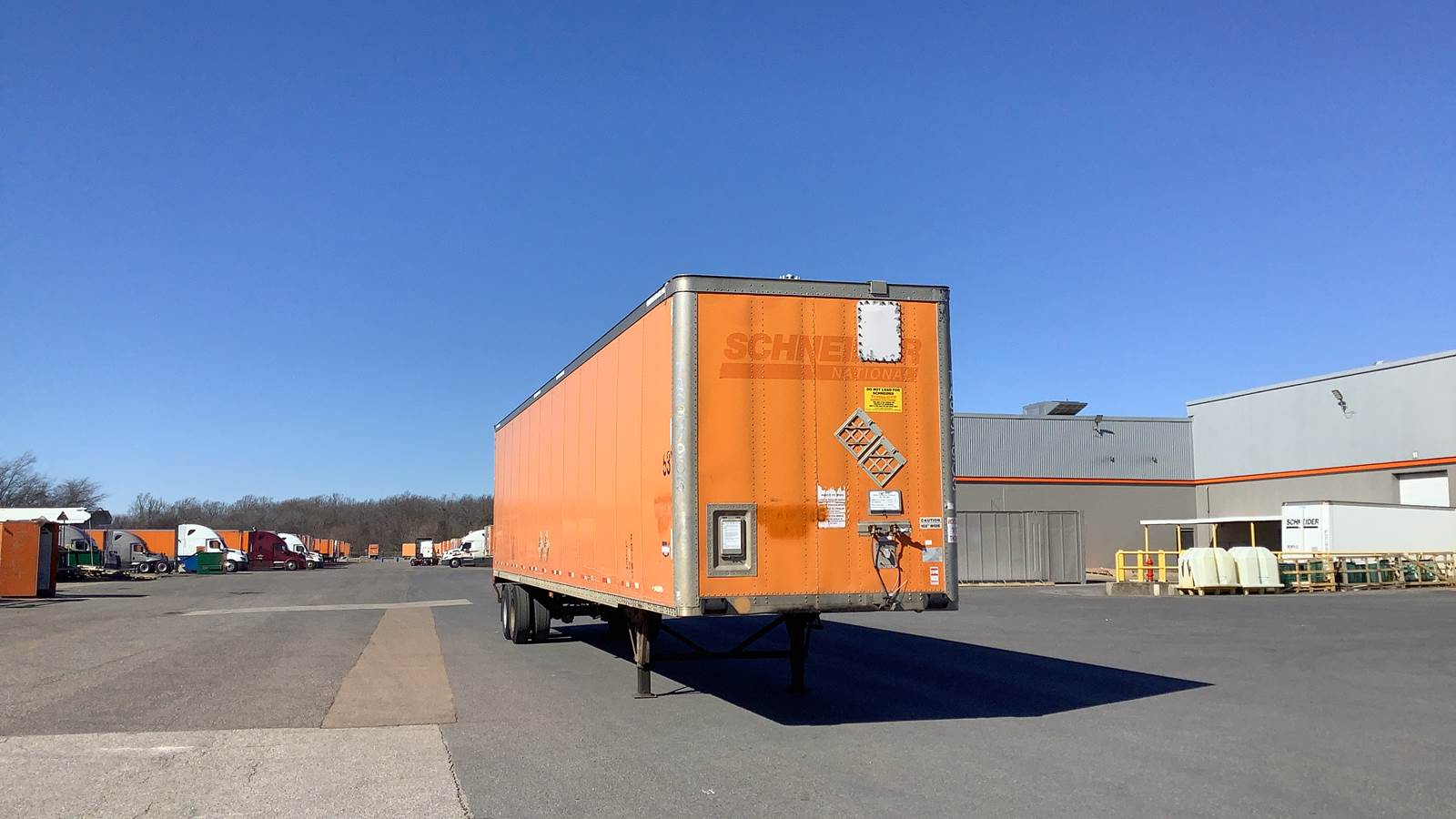 2003 Wabash 53 ft Dry Van Trailer Swing Door, Spring For Sale West