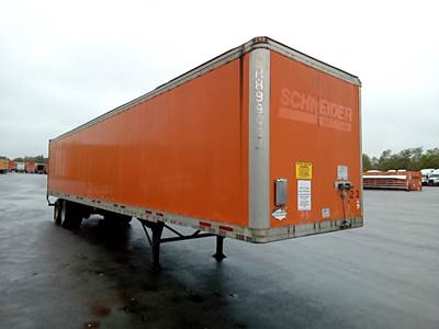 Wabash 45 ft Storage Trailer - Swing Door, Spring