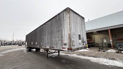 2011 Wabash 53 ft Dry Van Trailer - Swing Door, Spring Suspension