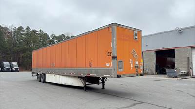 Wabash 53 ft Storage Trailer - Swing Door, Spring