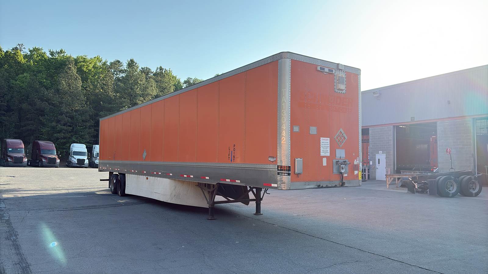 2011 Wabash dry van trailer