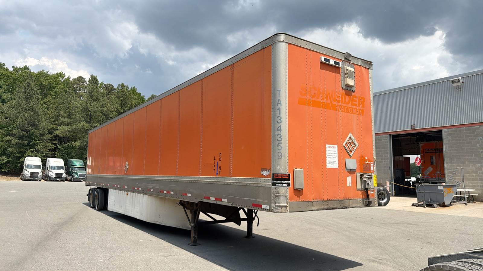 2012 Wabash dry van trailer